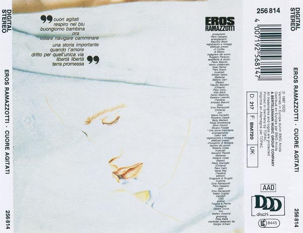 Eros Ramazzotti - Cuori Agitati (CD d'occasion)