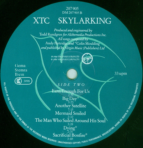 XTC - Skylarking (tweedehands LP) - Velvet Music