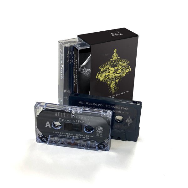 Keith Richards - Main offender / winos live in london '92 (muziekcassette)