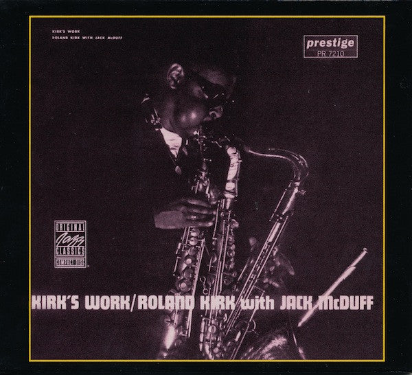 Roland Kirk With Brother Jack McDuff - Kirk's Work (tweedehands CD) - Velvet Music