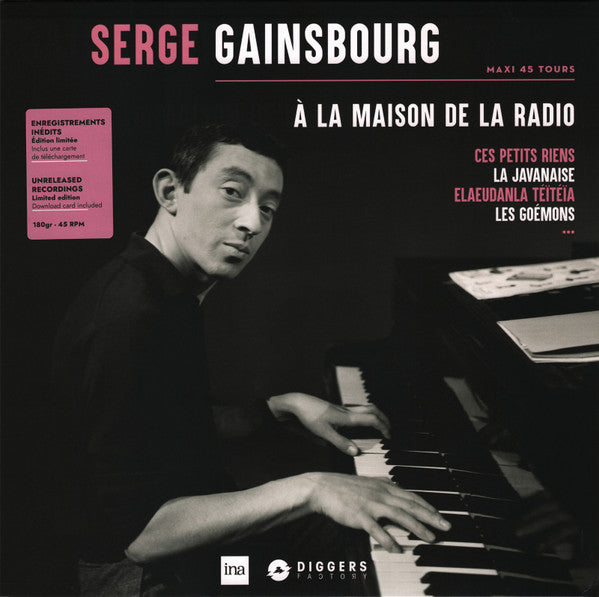 Serge Gainsbourg - À La Maison De La Radio (LP)