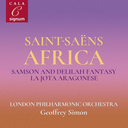 Geoffrey Simon - Saint-saens: africa (CD) - Velvet Music