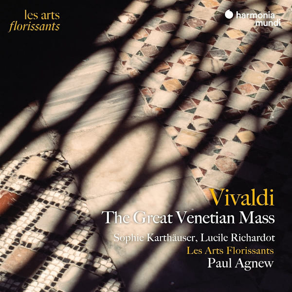 Les Arts Florissants / Paul Agnew - Vivaldi: The Great Venetian Mass (CD) - Velvet Music