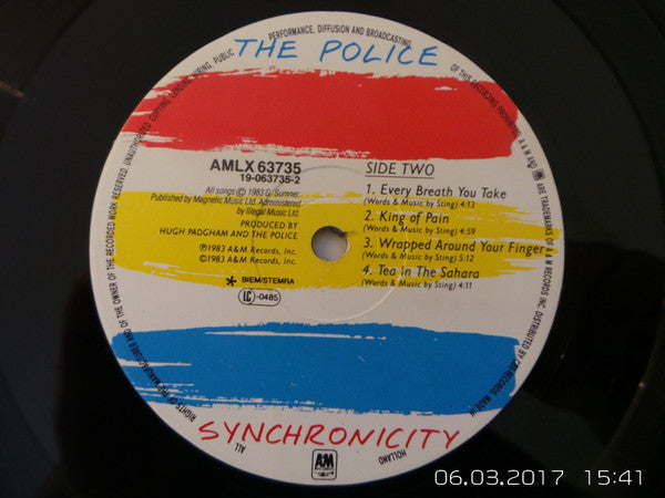 Police, The - Synchronicity (tweedehands LP) - Velvet Music