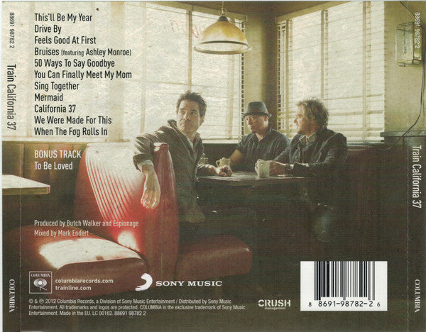 Train (2) - California 37 (tweedehands CD) - Velvet Music