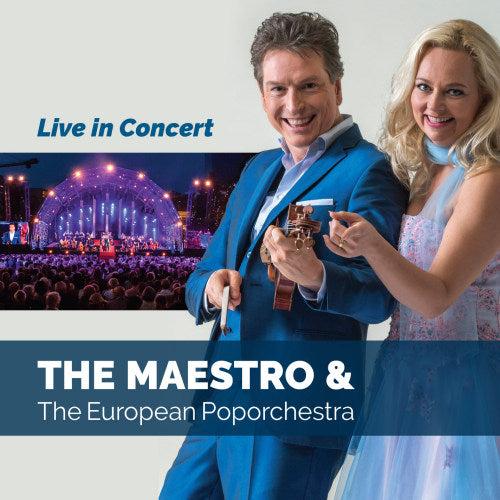 Maestro & The European Poporchestra - Live in concert (CD) - Velvet Music