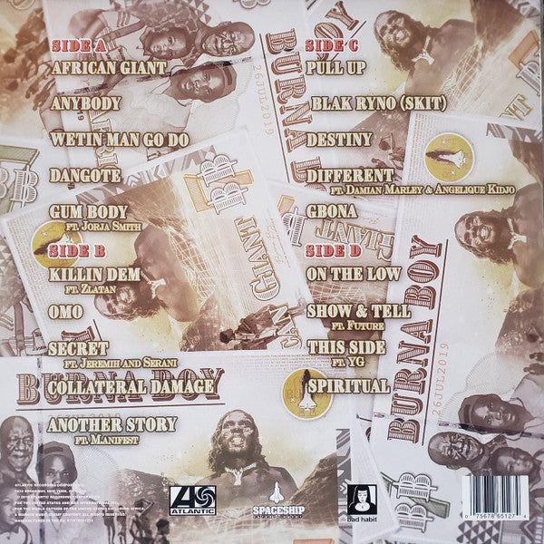 Burna Boy - African giant (LP) - Velvet Music