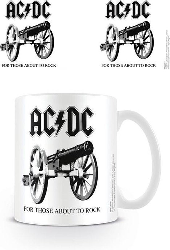 MG23941 - AC/DC=boxed Mug= - THOSE ABOUT TO ROCK (Merchandise) - Velvet Music
