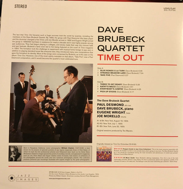 Brubeck, Dave Quartet, The - Time out (LP) - Velvet Music