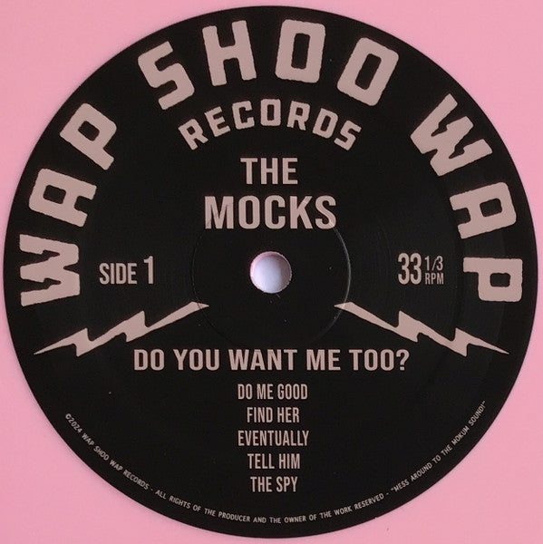 The Mocks - Do You Want Me Too? (LP) - Velvet Music