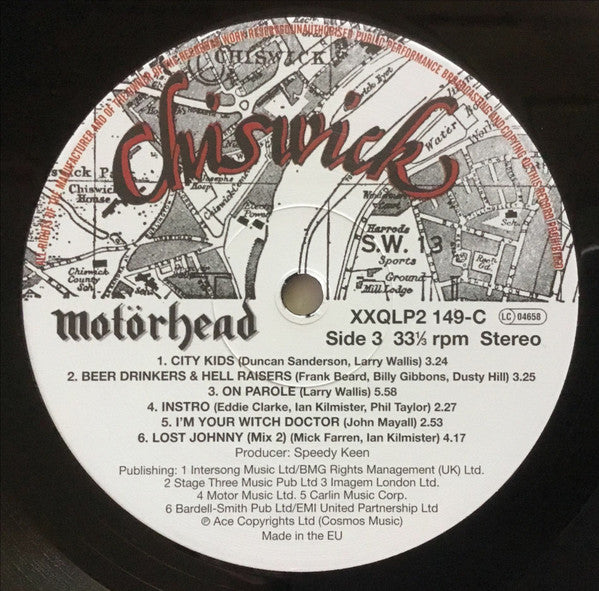 Motörhead - Motörhead (LP) - Velvet Music