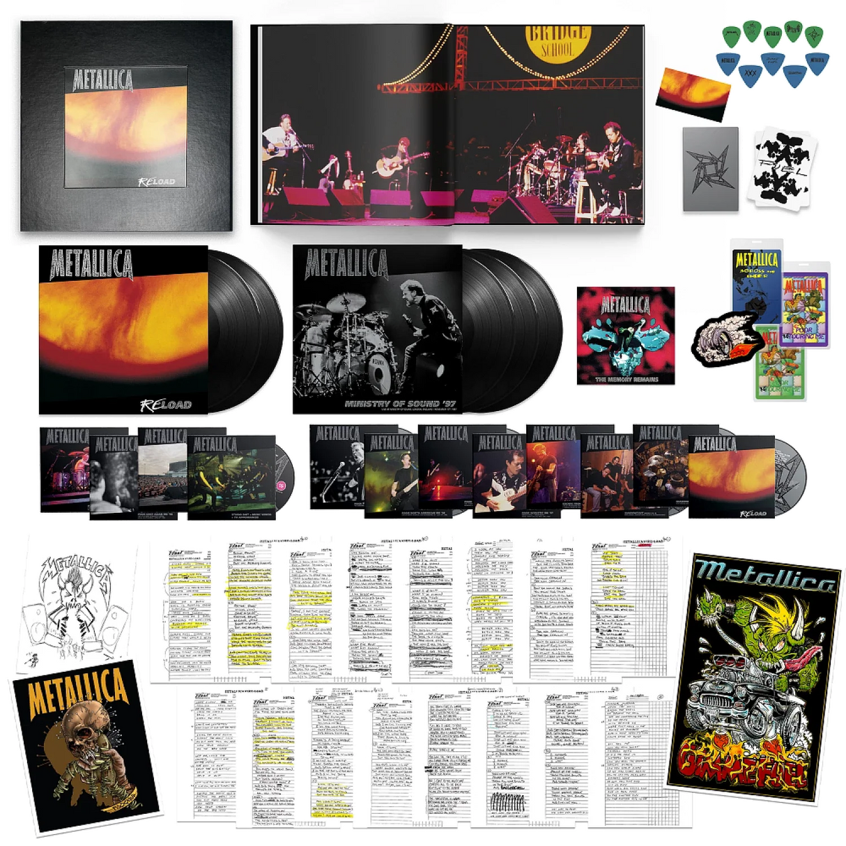 Metallica - Reload (Boxset LP) - Velvet Music