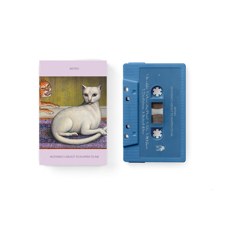 Mitski - Nothing's about to happen to me (blue cat eye) (muziekcassette) - Velvet Music