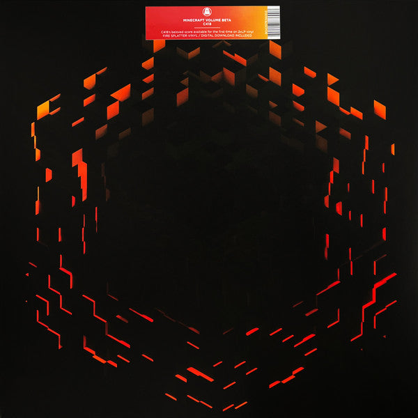 C418 - Minecraft volume beta (red/orange/yellow splatter) (LP) - Velvet Music
