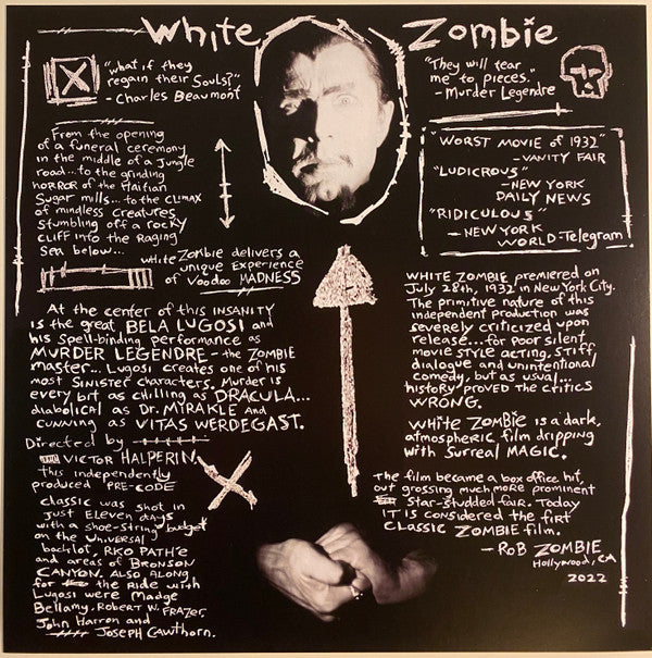 OST (Original SoundTrack) - Rob Zombie Presents White Zombie (LP) - Velvet Music