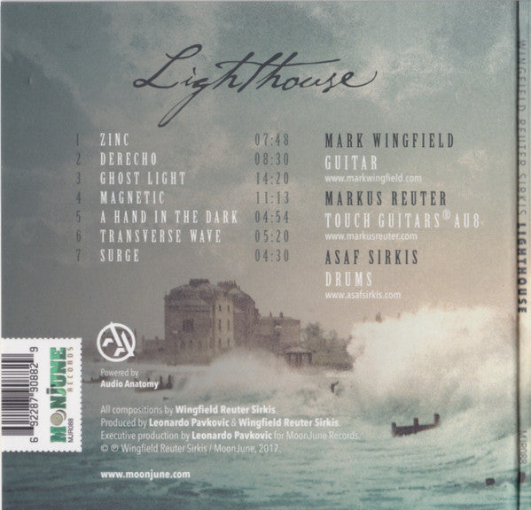 Mark Wingfield, Markus Reuter, Asaf Sirkis - Lighthouse (tweedehands CD) - Velvet Music
