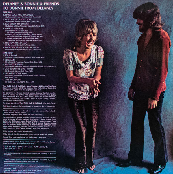 Delaney & Bonnie & Friends - To bonnie from delaney (LP) - Velvet Music