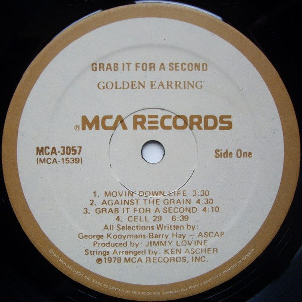 Golden Earring - Grab It For A Second (tweedehands LP) - Velvet Music