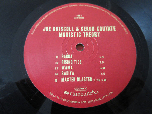 Joe Driscoll & Sekou Kouyate - Monistic Theory (LP) - Velvet Music