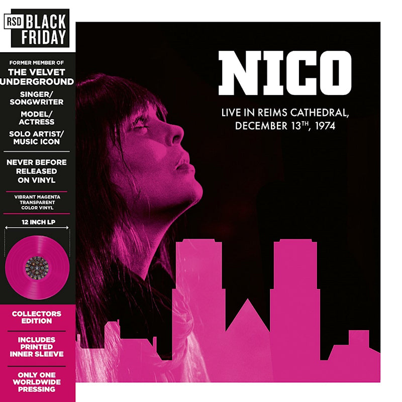 Nico - Live in reims cathedral - december 13th, 1974 (LP)