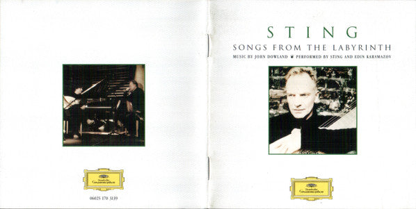 Sting - Songs From The Labyrinth (CD) - Velvet Music