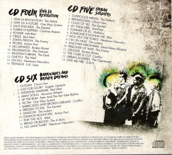 V/A (Various Artists) - Street punk rock box (CD)