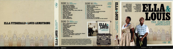 Ella Fitzgerald & Louis - Complete anthology (CD)