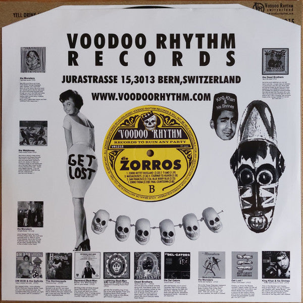 Die Zorros - History Of Rock Vol. 7 (LP) - Velvet Music