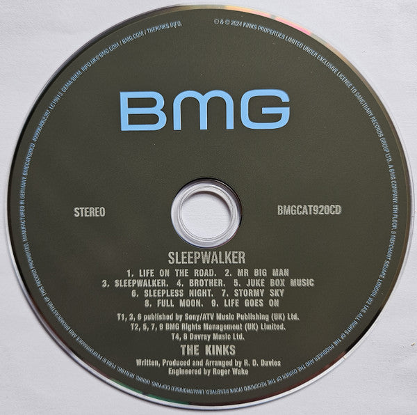 Kinks, The - Sleepwalker (CD) - Velvet Music