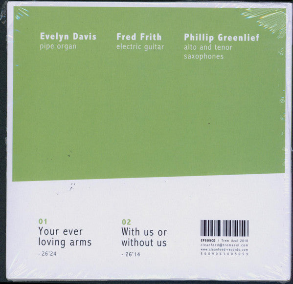 Evelyn Davis - Fred Frith - Phillip Greenlief - Lantskap Logic (tweedehands CD) - Velvet Music