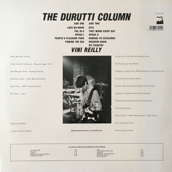 Durutti Column, The - Vini Reilly (tweedehands LP) - Velvet Music