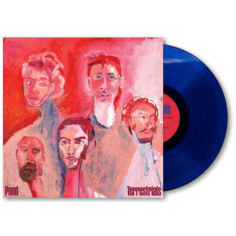 Pond - Terrestrials (clear blue wave) (LP)