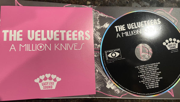 Velveteers (4), The - A Million Knives (CD) - Velvet Music