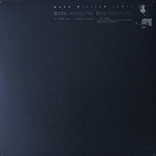 Mark William Lewis - Mark William Lewis (LP) - Velvet Music