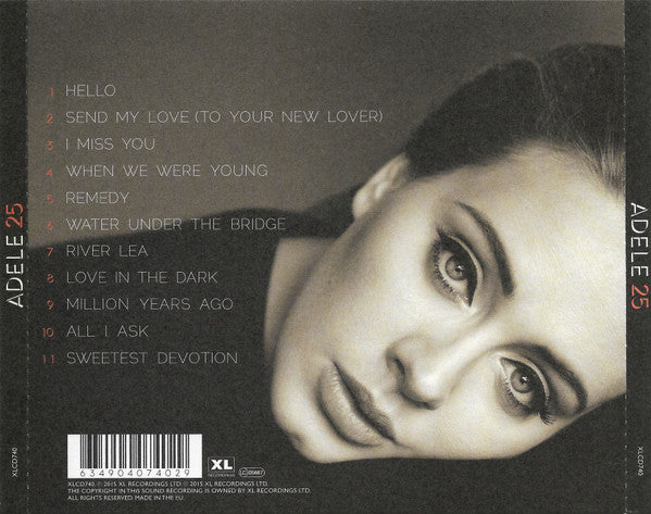 Adele (3) - 25 (CD d'occasion)