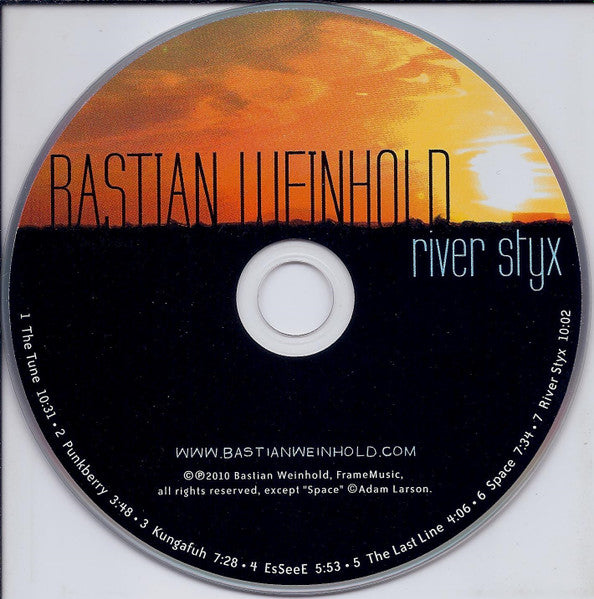 Bastian Weinhold - River Styx (tweedehands CD) - Velvet Music