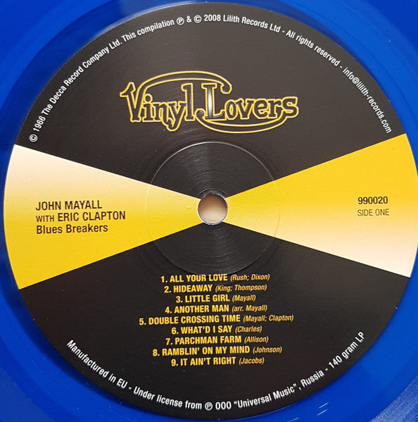 John Mayall With Eric Clapton - Blues Breakers (LP)
