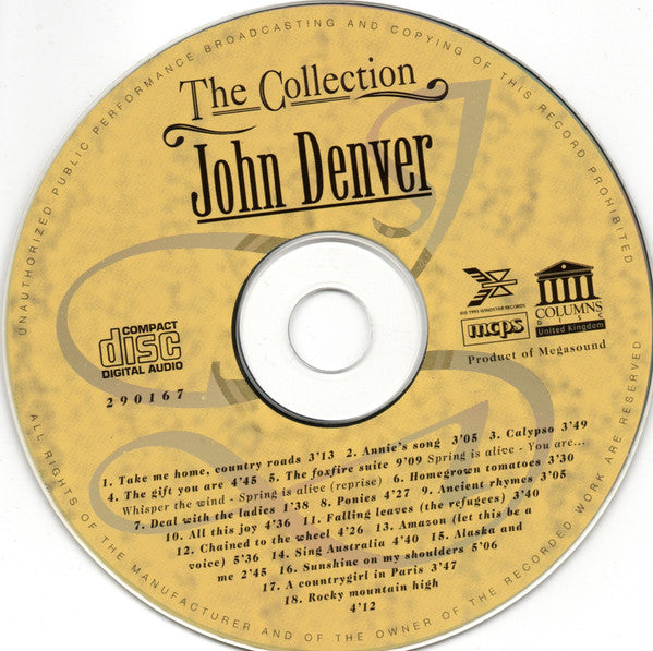 John Denver - The Collection (tweedehands CD) - Velvet Music