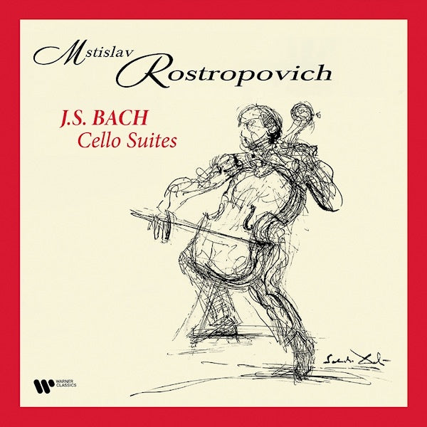 Rostropovich - Cello suites (LP)