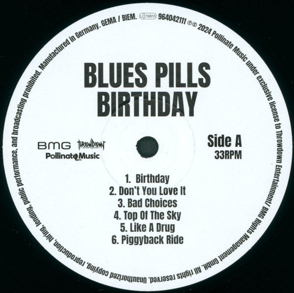 Blues Pills - Birthday (LP) - Velvet Music