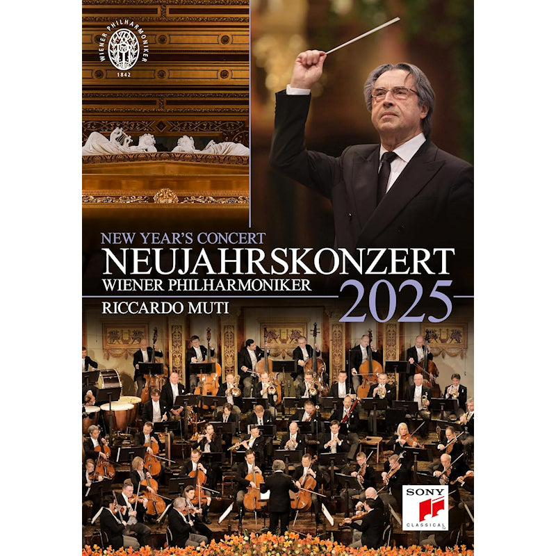 Riccardo Muti & Vienna Philharmonic - New Year's Concert 2025 (DVD movie)
