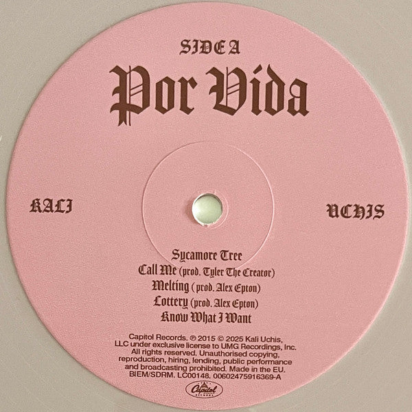 Kali Uchis - Por Vida (LP)