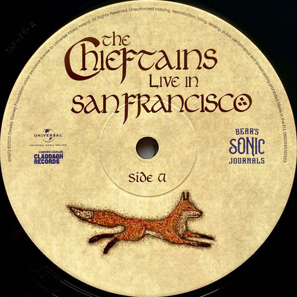 Chieftains, The - The Foxhunt (San Francisco 1973) (LP) - Velvet Music