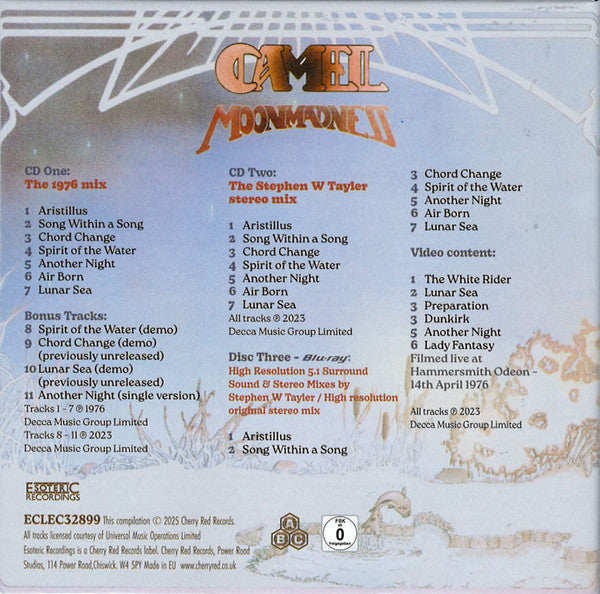 Camel - Moonmadness (CD)