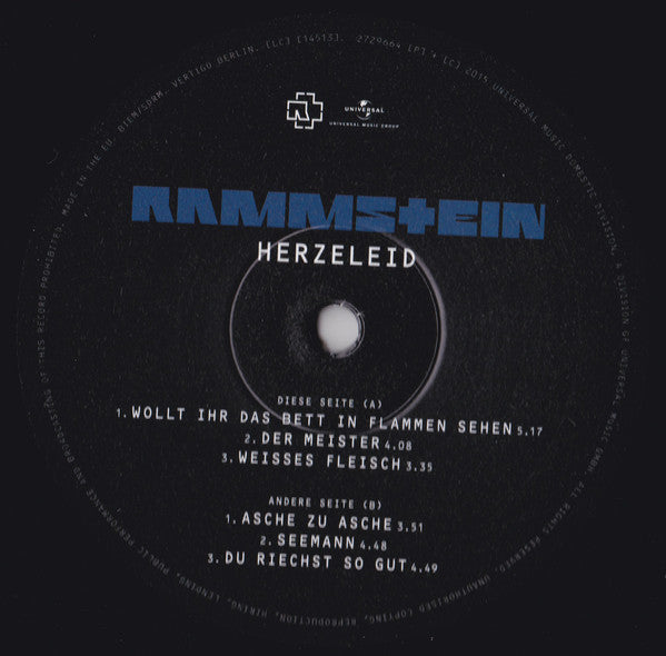 Rammstein - Herzeleid (tweedehands LP) - Velvet Music
