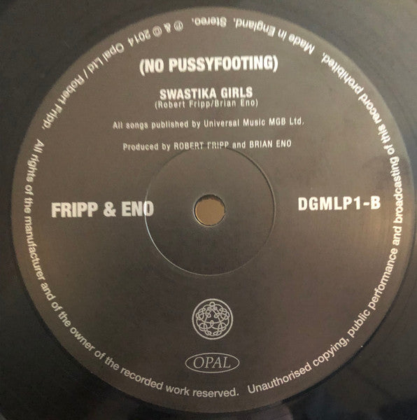 Fripp & Eno - (No Pussyfooting) (tweedehands LP) - Velvet Music