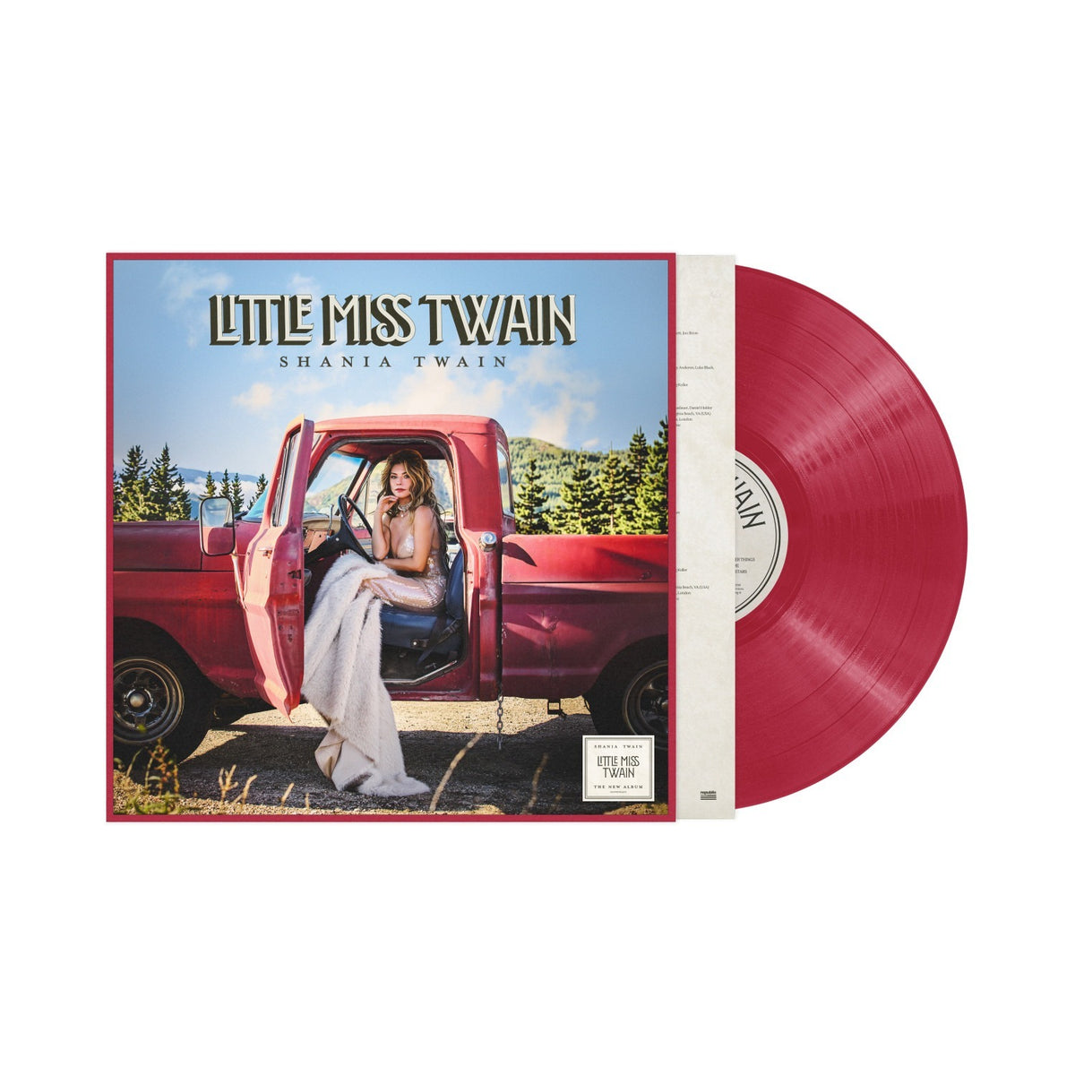 Shania Twain - Little Miss Twain (Red Coloured vinyl LP)