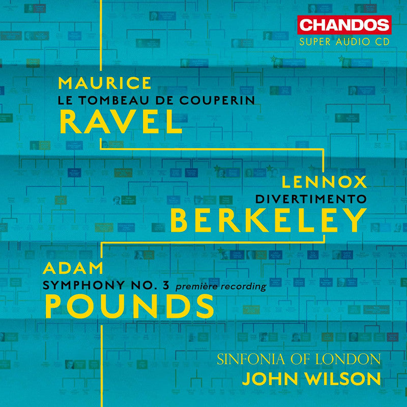 Sinfonia Of London / John Wilson - Ravel / Berkeley / Pounds: Orchestral Works (Super Audio CD) - Velvet Music
