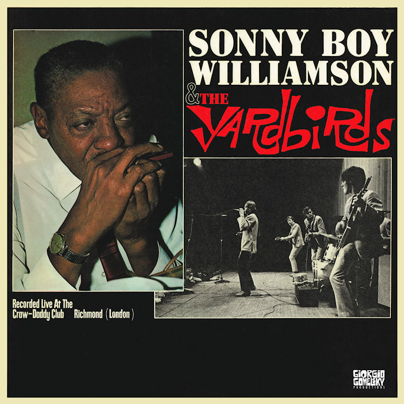 Sonny Boy Williamson & The Yardbirds - Recorded live at the craw-daddy club, richmond (lo (LP)