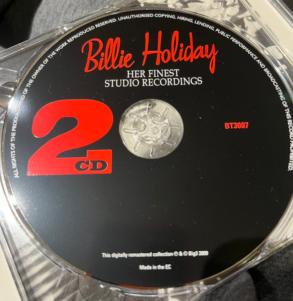 Billie Holiday - Her Finest Studio Recordings (CD) - Velvet Music